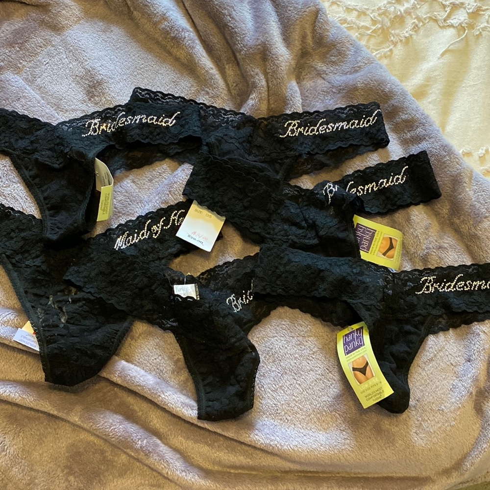Bridal Party Thongs- all NWT